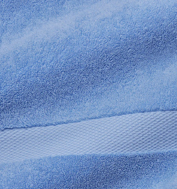 Sferra Bello Wash Cloth Bluebell Colored Fabric Swatch