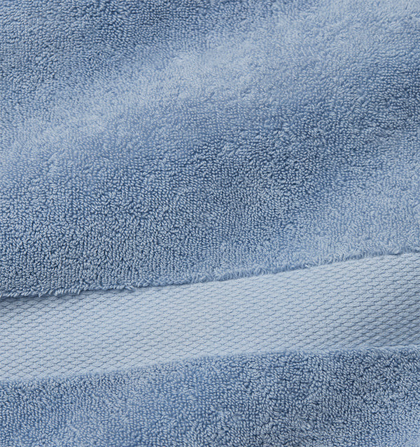 Sferra Bello Wash Cloth Sea Colored Fabric Swatch