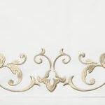 Sferra Griante Boudoir Pillow Sham Oat Colored Fabric Swatch