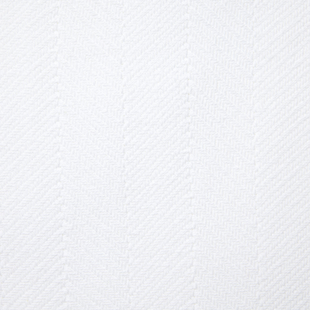 Sferra Camilo Blanket Cover White Swatch