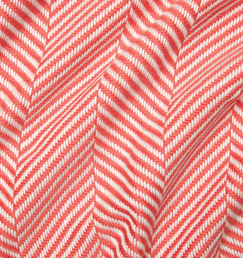 Sferra Costa Throw Coral Texture