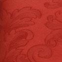 Sferra Acanthus Tablecloth Rectangular Garnet Colored Fabric Swatch