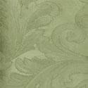 Sferra Acanthus Dinner Napkin Sage Colored Fabric Swatch