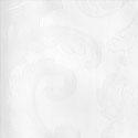 Sferra Acanthus Table Linens Napkin White Colored Fabric Swatch