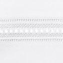 Sferra Diamante Lace Boudoir Pillow Sham White Colored Fabric Swatch