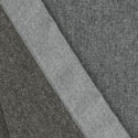Sferra Nerino Blanket Gray Walnut Colored Fabric Swatch