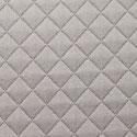 Sferra Bari Coverlet Grey Colored Fabric Swatch