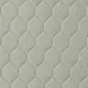 Sferra Favo Coverlet Seagreen Colored Fabric Swatch