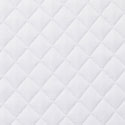 Sferra Bari Tailored Bedskirt White Colored Fabric Swatch